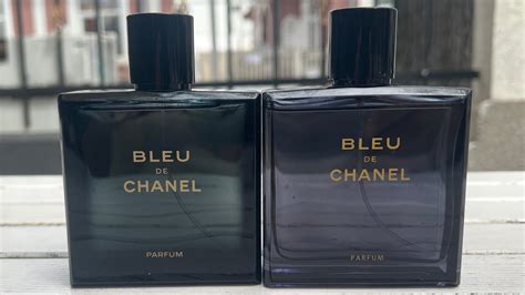 genuine bottle bleu de chanel filled by fake parfum|original bleu de chanel.